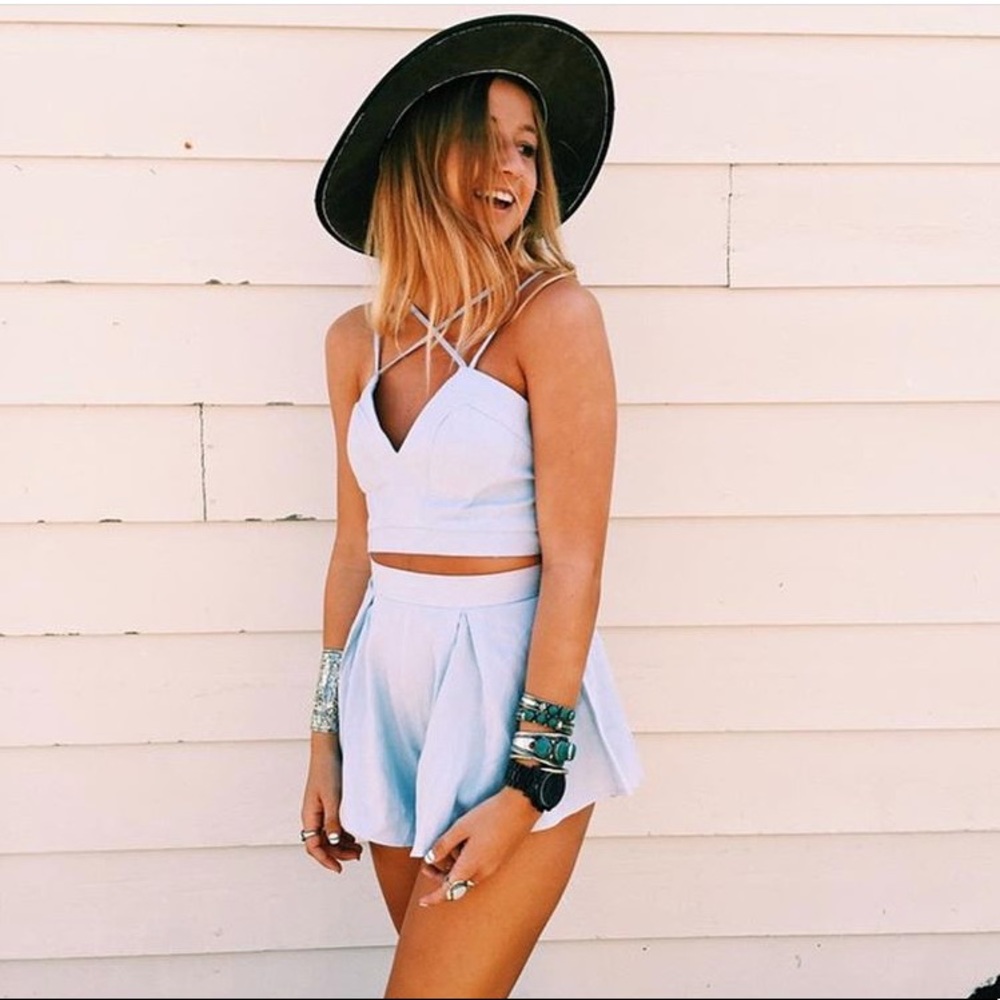 Two Piece Shorts Set